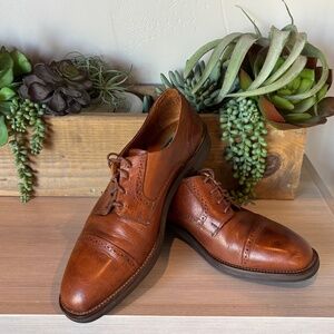 Cole Haan Oxfords Made in Italy - Brown Leather